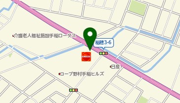 [EV]手稲セルフSSの地図画像