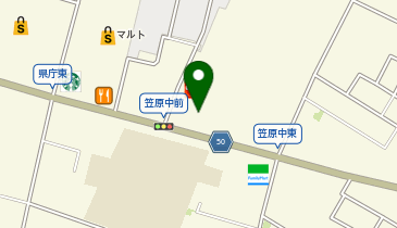 [EV]茨城県庁前SSの地図画像