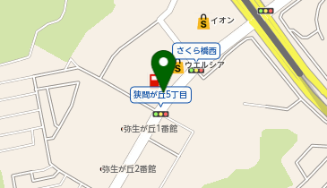 [EV]三田フラワータウンSSの地図画像