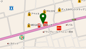 [EV]Dr.Drive菊陽SSの地図画像