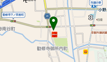 [EV]Dr.Driveセルフ勧修寺店の地図画像