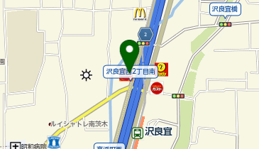 [EV]中環茨木SSの地図画像