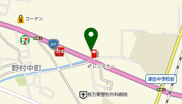 [EV]Dr.Drive枚方津田SSの地図画像