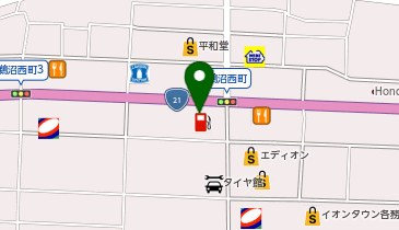 [EV]Dr.Driveセルフル鵜沼21SSの地図画像