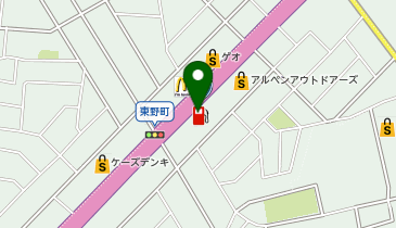 [EV]オブリステーション春日井インターの地図画像