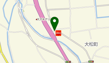 [EV]セルフ大松SSの地図画像