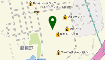 [EV]ゆめモール下関の地図画像