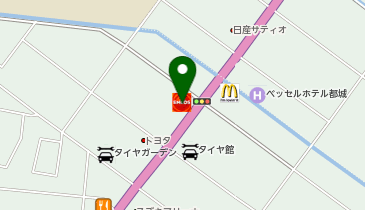 [EV]セルフ吉尾SSの地図画像