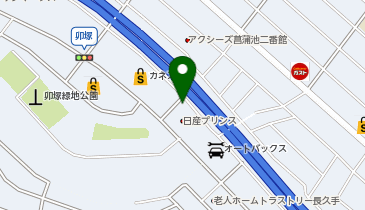 [EV]日産プリンス名古屋長久手店の地図画像