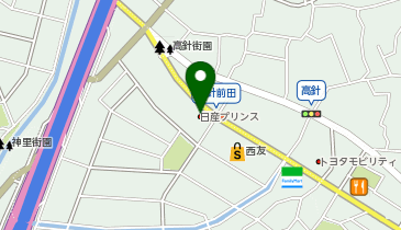 [EV]日産プリンス名古屋高針店の地図画像
