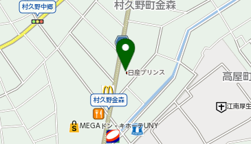 [EV]日産プリンス名古屋江南北店の地図画像