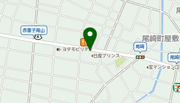 [EV]日産プリンス名古屋江南東店の地図画像