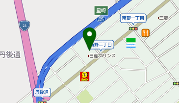 [EV]日産プリンス名古屋星崎店の地図画像