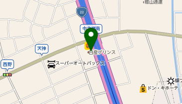 [EV]日産プリンス名古屋西春ロイヤル店の地図画像