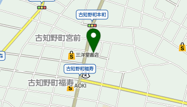 [EV]愛知日産古知野店の地図画像