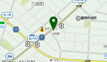 [EV]愛知日産豊明店の地図画像
