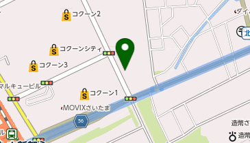 [EV]片倉工業コクーンシティ立体駐車場の地図画像