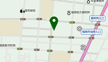 [EV]福島市役所本庁舎駐車場(平面)の地図画像