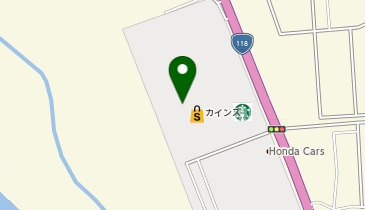 [EV]カインズ会津若松店の地図画像