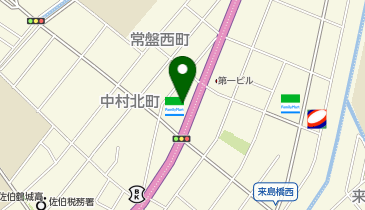 [EV]ファミリーマート佐伯中村北店の地図画像