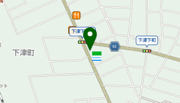 [EV]ファミリーマート稲沢下津西三丁目店の地図画像