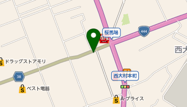 [EV]異人堂大村店の地図画像