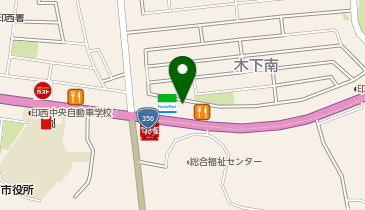 [EV]ファミリーマート印西木下店の地図画像