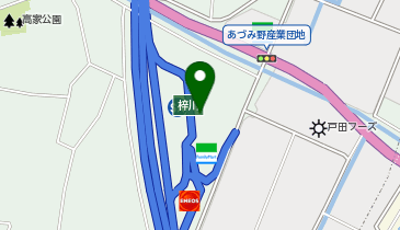 [EV]長野自動車道 梓川SA上りの地図画像