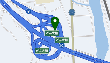 [EV]東海北陸自動車道 ぎふ大和PA上りの地図画像
