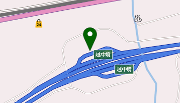 [EV]北陸自動車道 越中境PA下りの地図画像