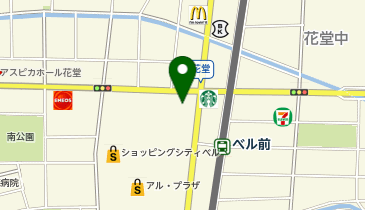 [EV]ショッピングシティ ベルの地図画像
