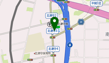 [EV]ファミリーマート北津守三丁目店の地図画像