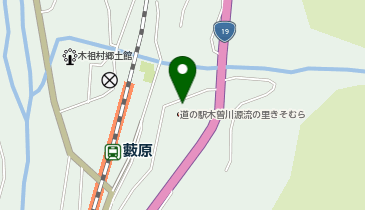 [EV]道の駅 木曽川源流の里きそむらの地図画像