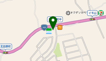 [EV]ファミリーマート生駒西白庭台店の地図画像