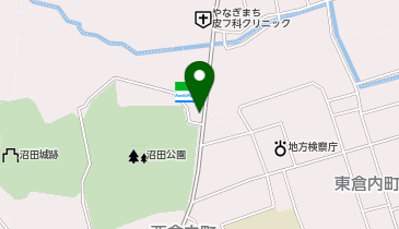 [EV]ファミリーマート沼田西倉内町店の地図画像