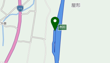 [EV]播但連絡道路 市川SA北行きの地図画像