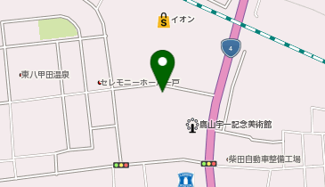 [EV]青森県七戸町・道の駅しちのへの地図画像