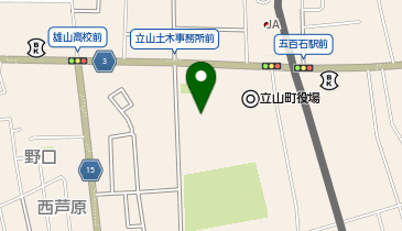 [EV]立山町役場 西側駐車場の地図画像