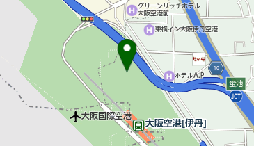 [EV]大阪国際空港の地図画像