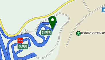 [EV]東九州自動車道 別府湾SA下りの地図画像