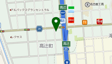 [EV]愛知トヨタWEST 高辻店の地図画像
