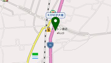 [EV]Audi松本の地図画像