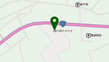 [EV]道の駅たかのすの地図画像