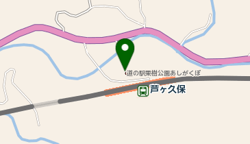 [EV]道の駅果樹公園あしがくぼの地図画像