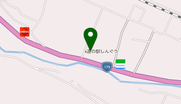 [EV]道の駅しんぐうの地図画像