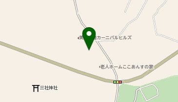 [EV]美人の湯カーニバルヒルズの地図画像