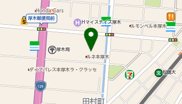 [EV]ヨークフーズ厚木の地図画像