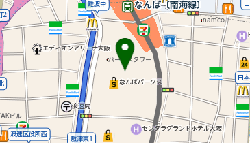 [EV]なんばパークスの地図画像