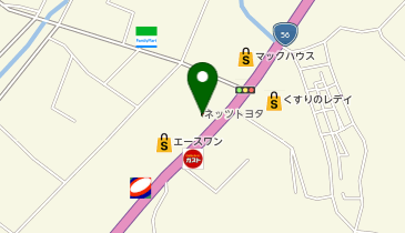 [EV]ネッツトヨタ愛媛 宇和島の地図画像