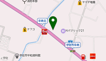 [EV]大分トヨタ 宇佐店の地図画像